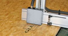 Piezo system for marking of cardboard boxes - lateral view - REA JET GK 2.0