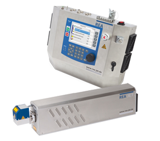 CO2 laser system with controller and laser unit - REA JET CL 