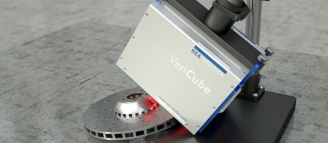 Verifier - VeriCube Stand for 3D components with irregular geometries - REA VERIFIER