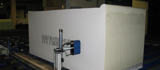 Coding of foam blocks - lateral view - REA JET DOD 