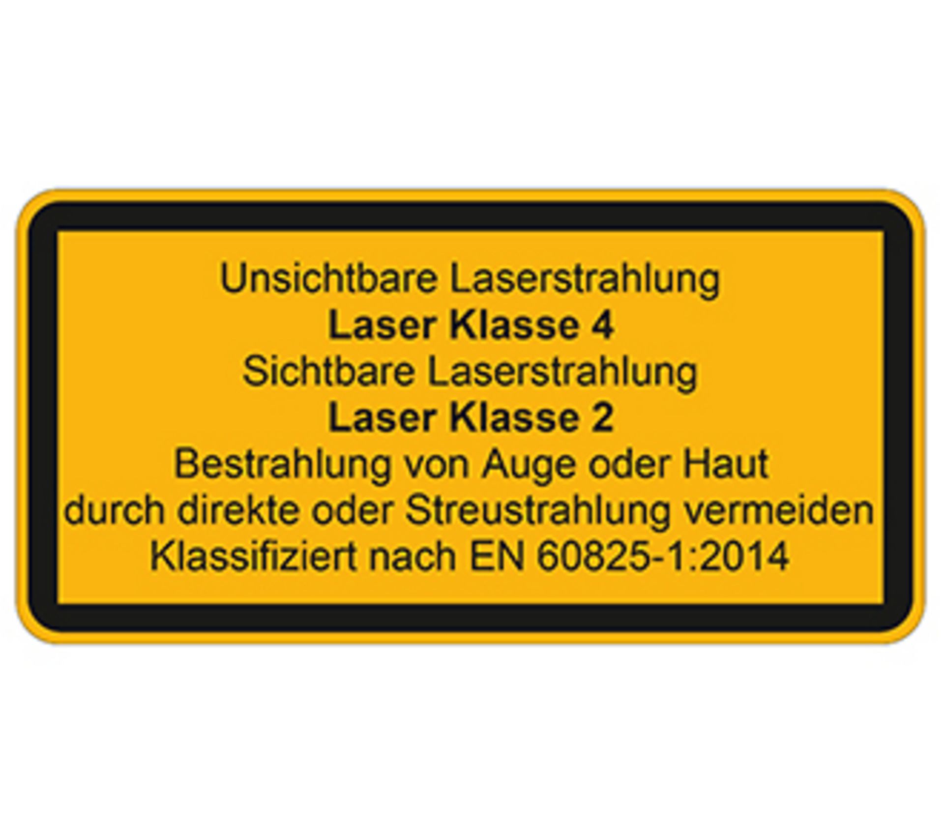 Lasertechnik - Laserhinweis 01 - REA JET