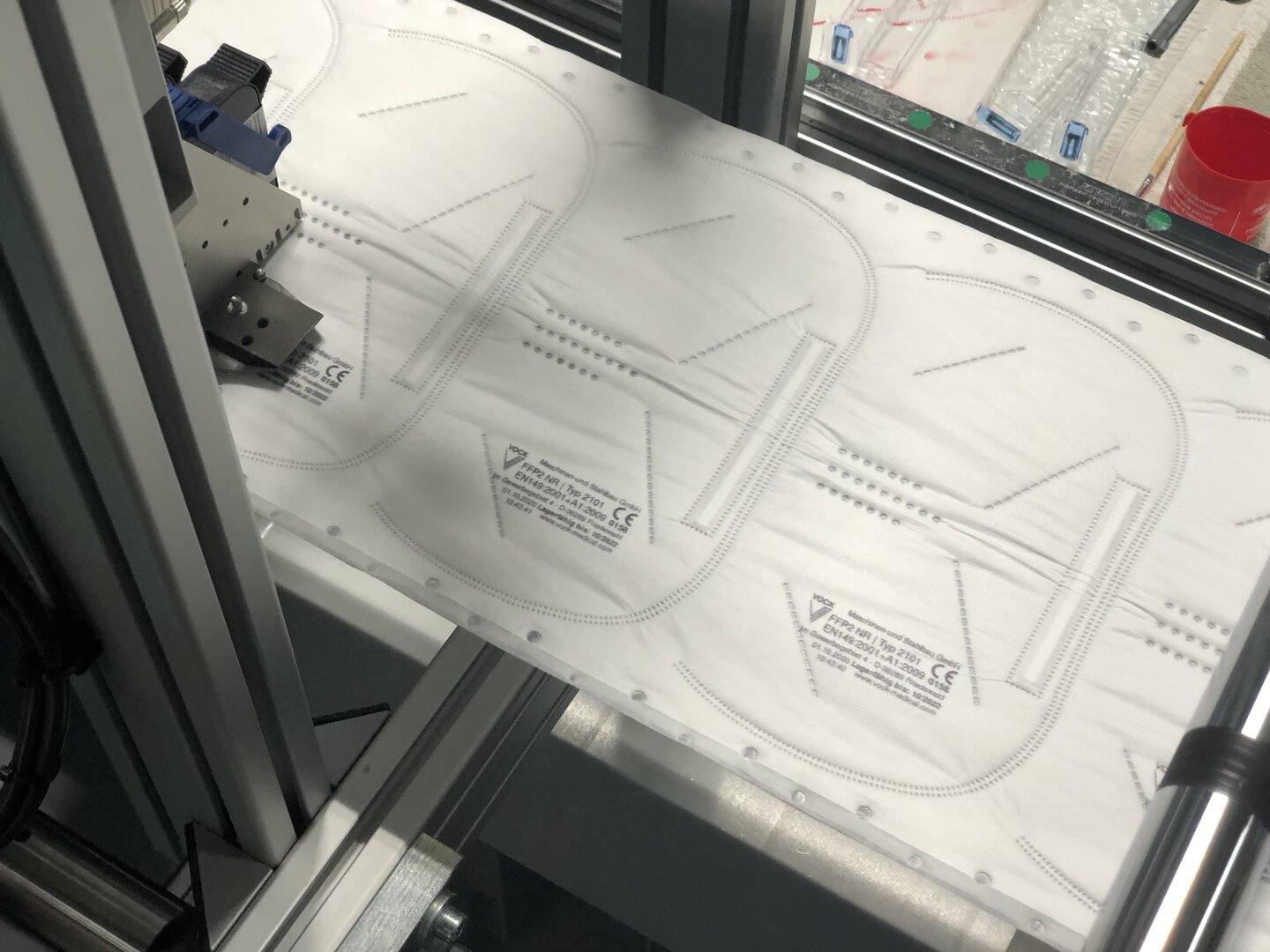 Respirator mask marking