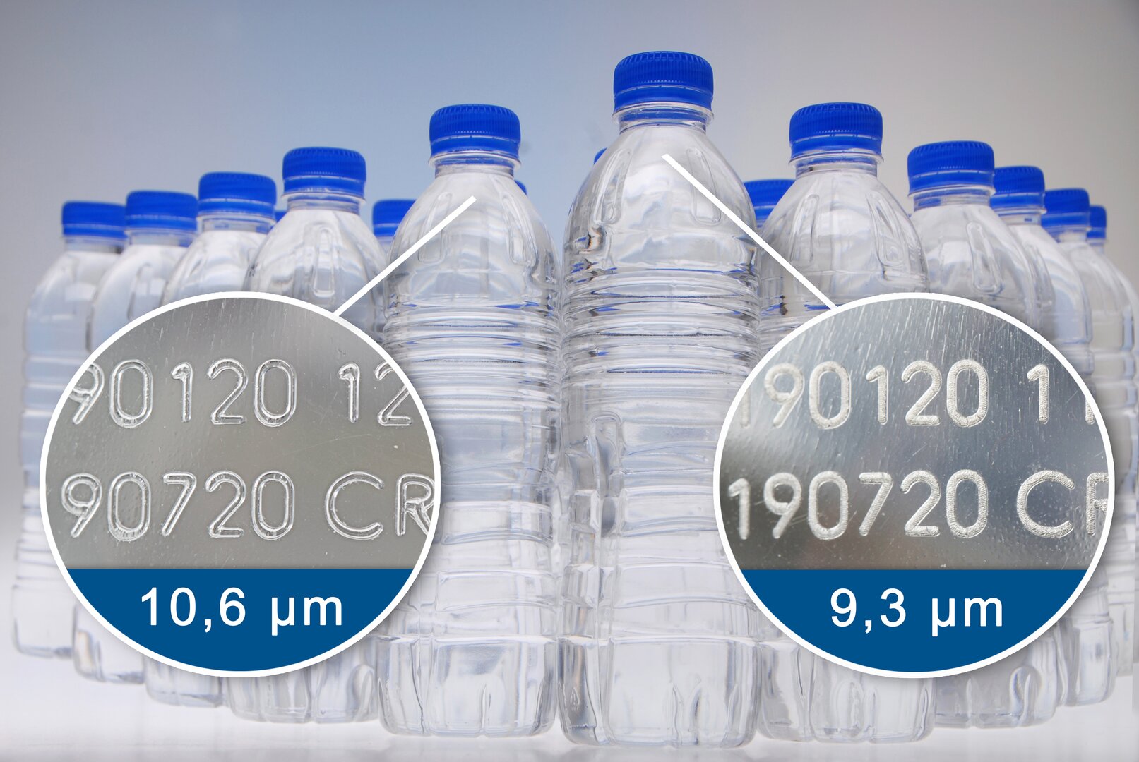 Laser marking for beverage packaging
