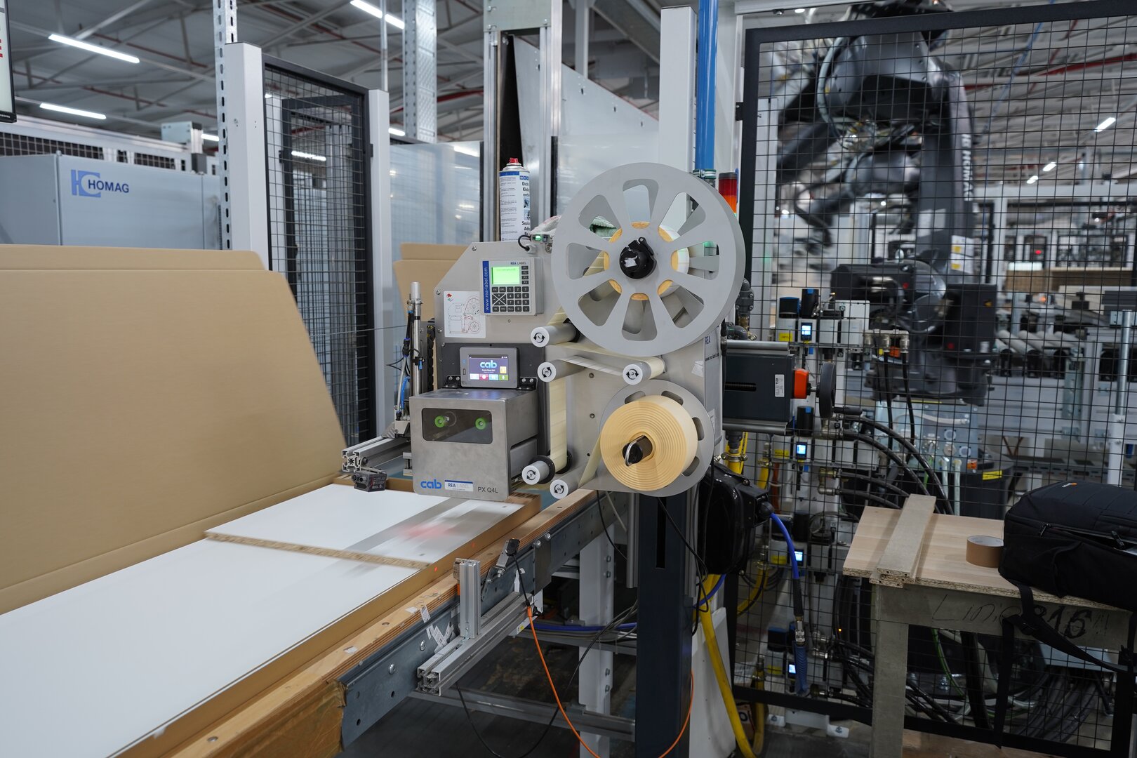 Labeling systems for the wood industry