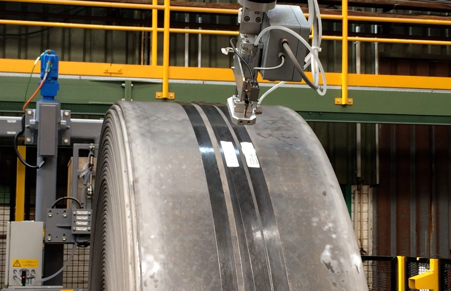 Labeling metal and steel