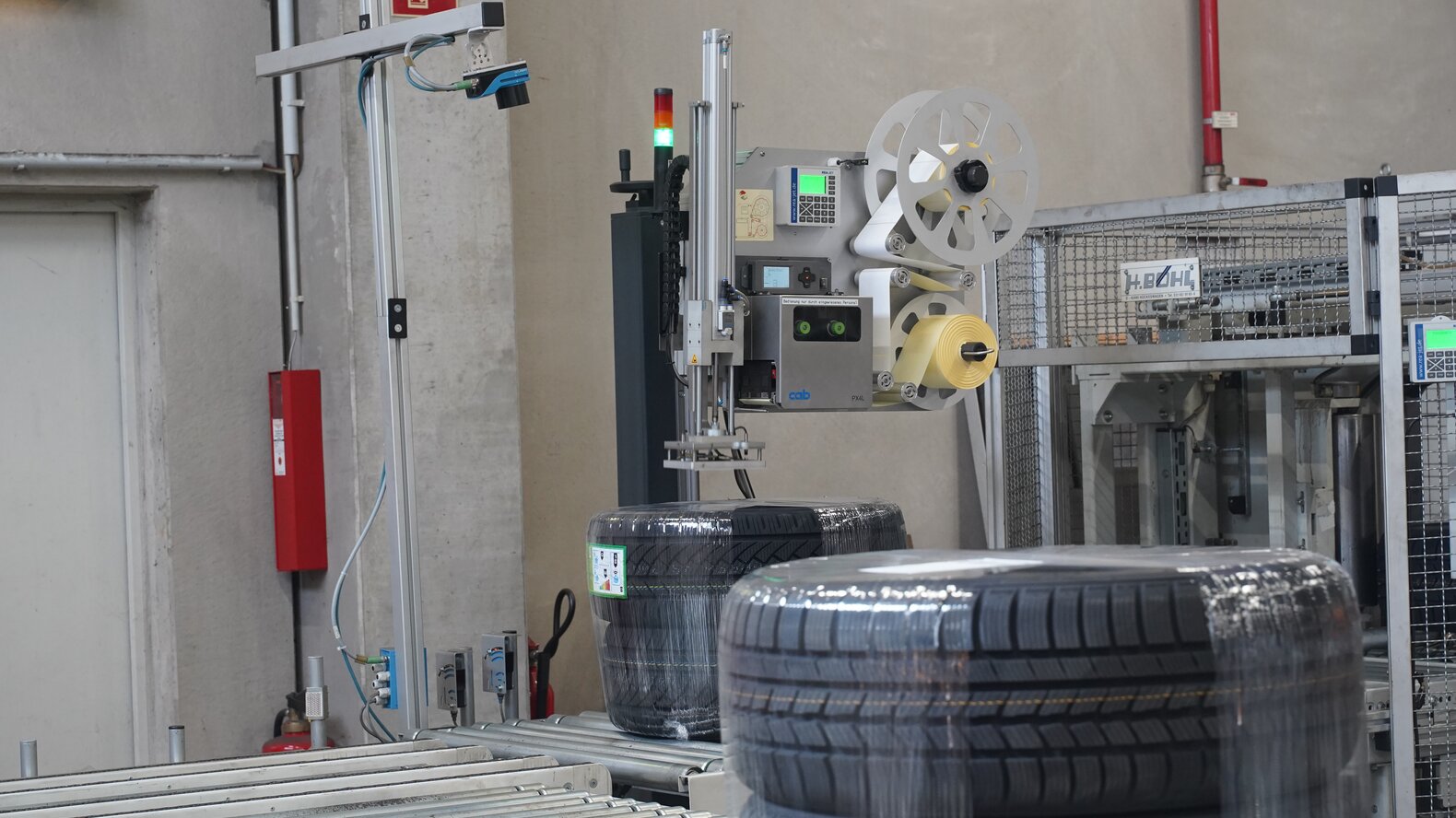 Labeling solutions for rubber products