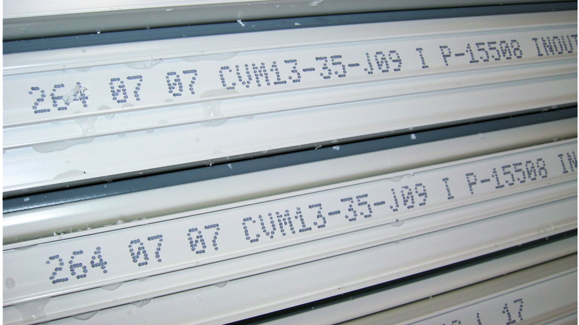 Inkjet coding and marking solutions for plastics
