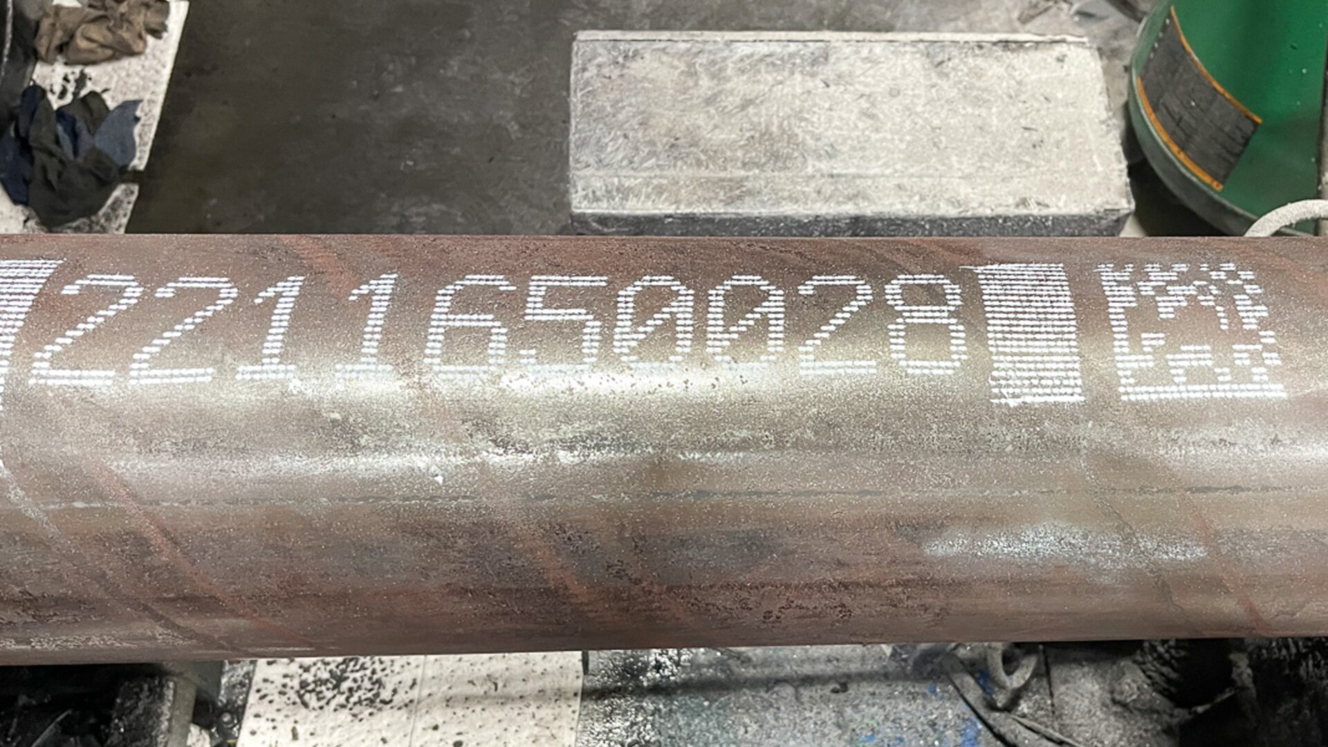 Verify code quality on metal and steel surfaces