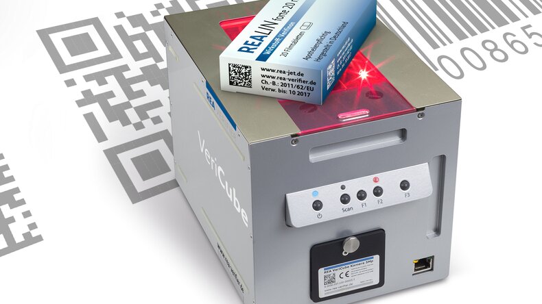 ISO/IEC 15415 Qualitätsmessung mit REA VeriCube 2D-Code Verifier