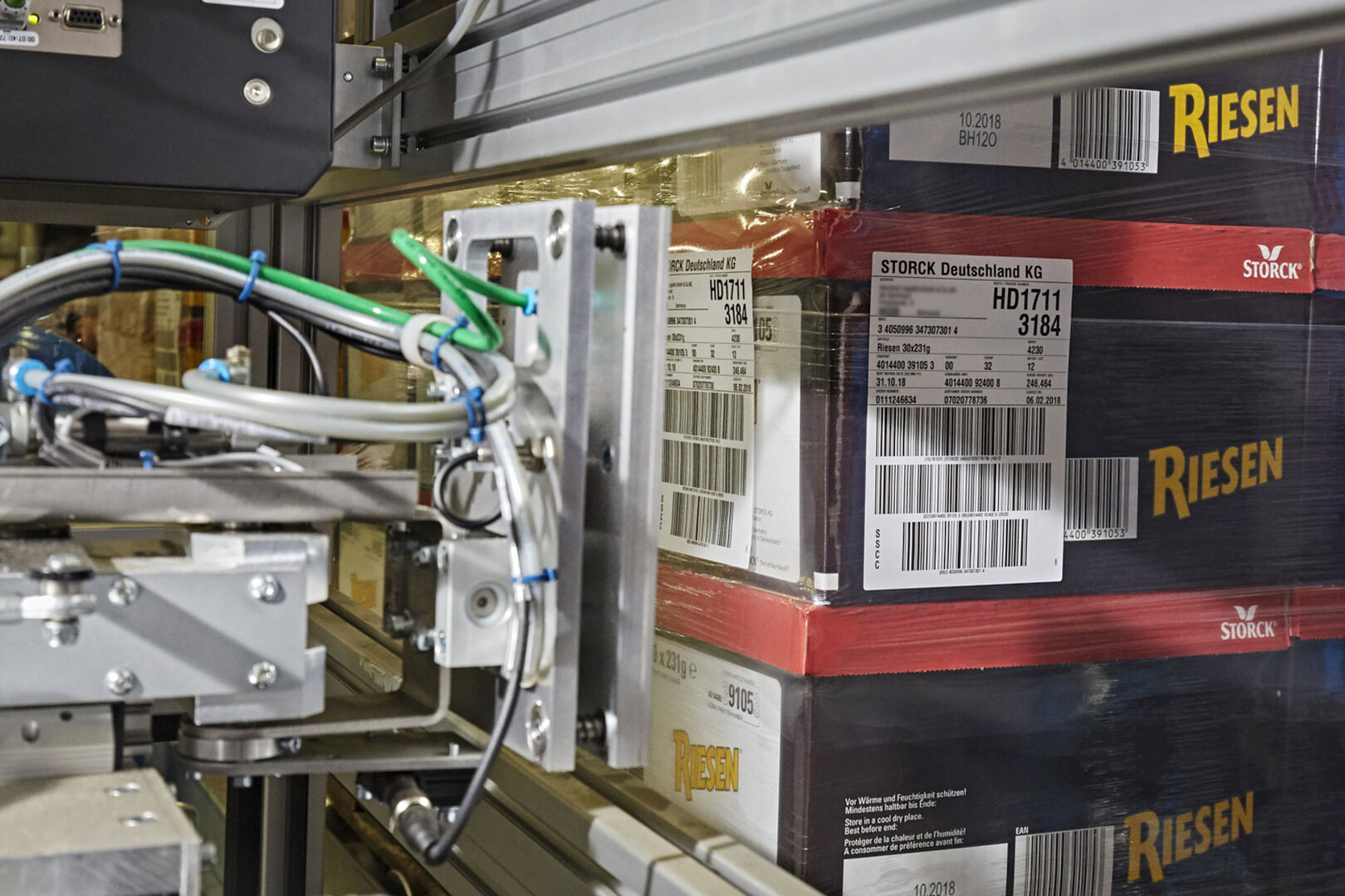 More speed in logistics for the Storck company