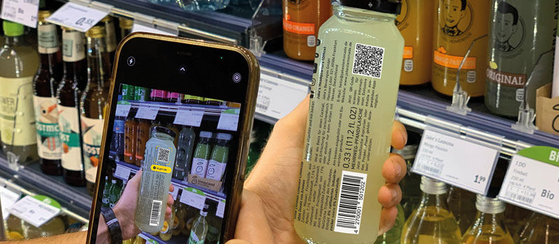 Reliable marking and code verification for the food industry
