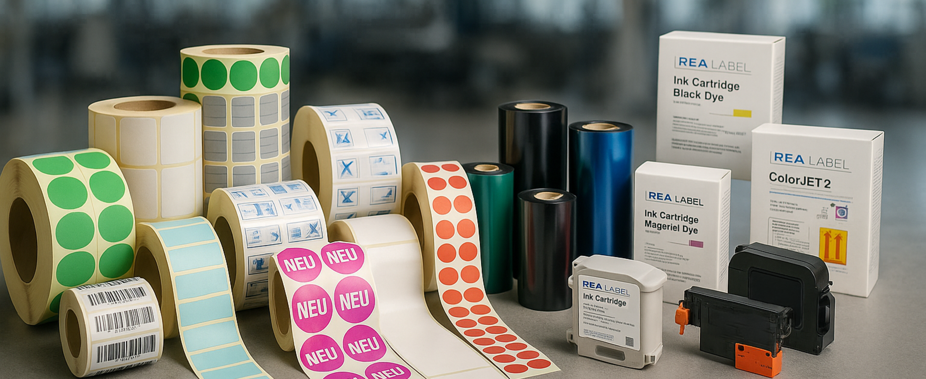 Consumables for color & label printers | REA LABEL