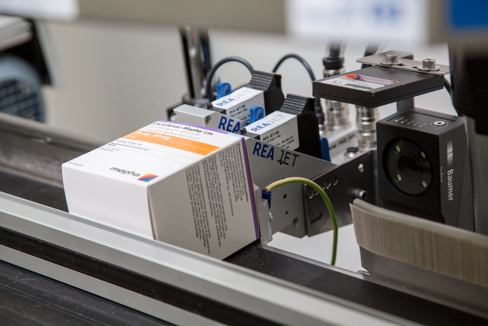 REA JET HR 1.0 - High Resolution Inkjet Printer based on HP cartridges