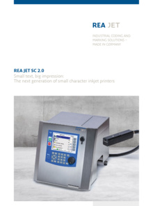 REA JET SC 2 0 Continuous Inkjet Printer