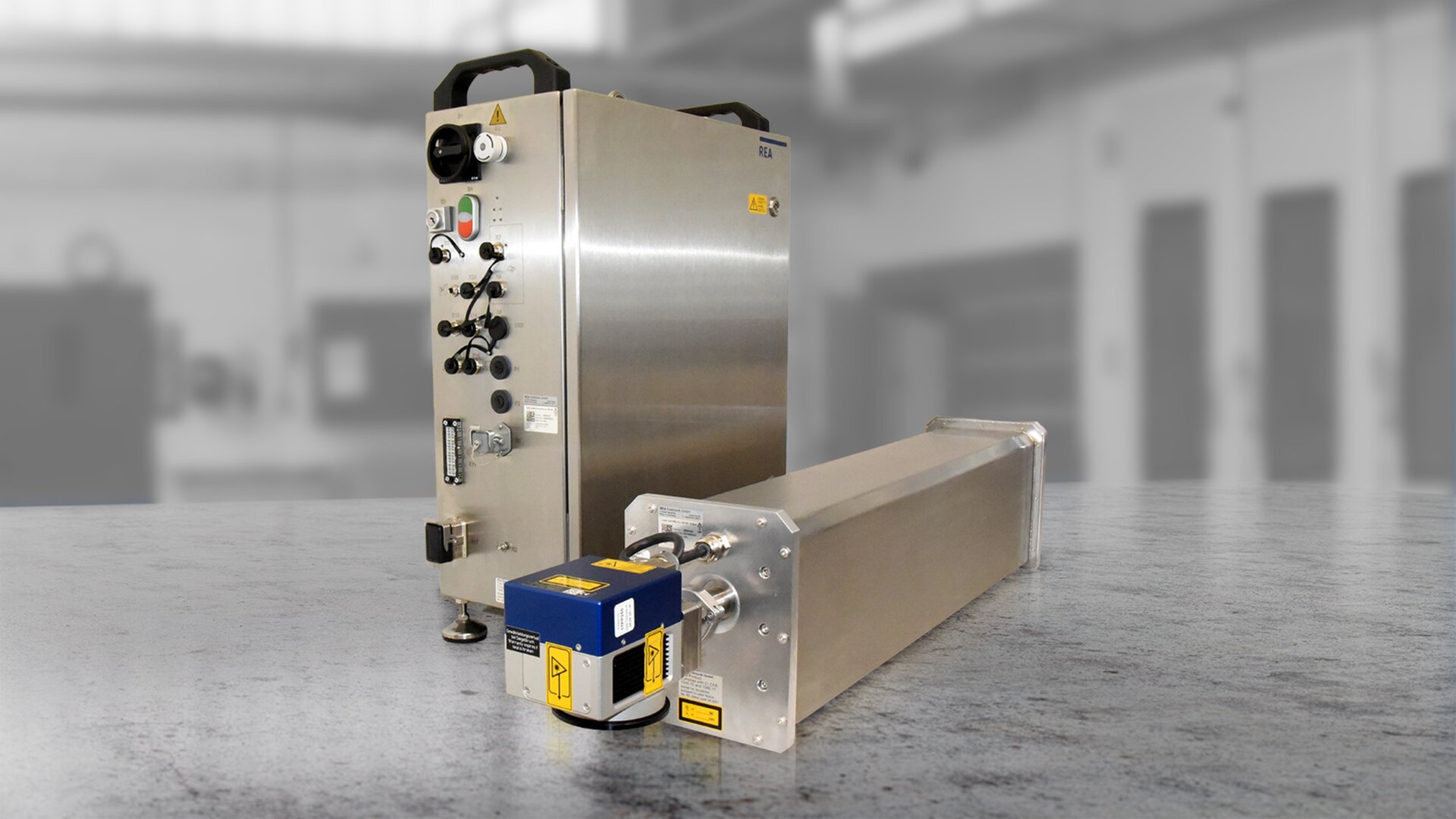 CO₂ laser marking system REA LASER CL 100W