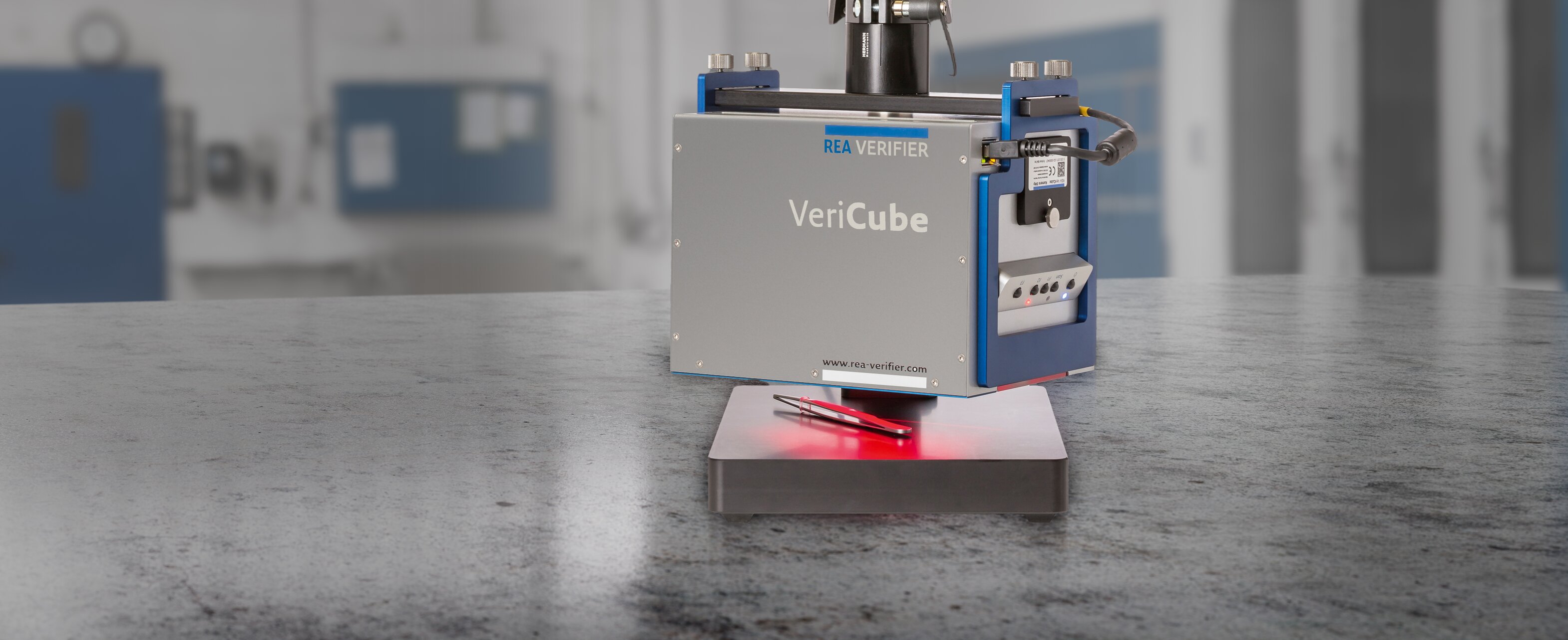 REA VeriCube DPM - 1D- und 2D-Prüfgerät