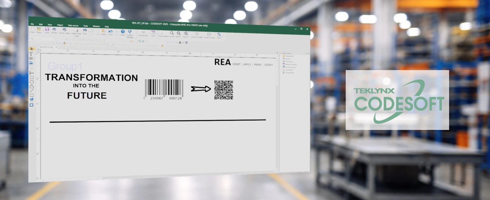CODESOFT Label Software for Industry | REA